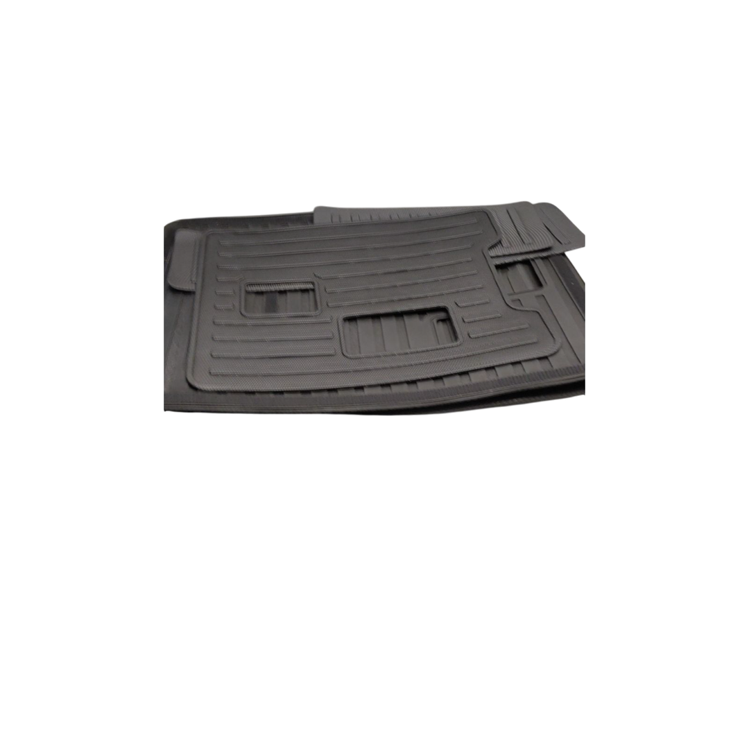Black Cargo Space Floor Mats 5 Pcs