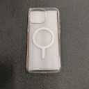 6 Pro Max Clear Case, Compatible with MagSafe, Anti-Yellowing, Shockproof, Dropproof, Heavy Duty Protection, Triple Layer Magnetic Phone Case Cover, 6.9", Clear