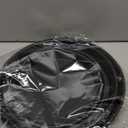 4 Pack 15 Inch Plant Saucer Plastic Plant Saucer Drip Trays Plant Saucers for Indoors Outdoor Plant (15 inch 4Pack) Black