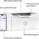 HP LaserJet M110w Wireless Black & White Printer, Print, Fast speeds, Easy Setup, Mobile Printing, Best-for-Small Teams