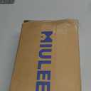 MIULEE Pack of 4 Couch Throw Pillow Covers 18x18 Inch Neutral Blue Soft Decorative Chenille Pillow Covers Farmhouse Accent Cushion Covers for Boho Western Spring Coastal Decor Sofa Bed Living Room