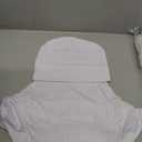 VEVOR 100 Pcs White Chair Covers Polyester Spandex Chair Cover Stretch Slipcovers for Wedding Party Dining Banquet Flat-Front Chair Covers