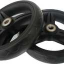 Front Wheels and Tires Kit Compatible with Uppababy Vista 2015-2019 and Vista V2 (not Cruz), set of 2