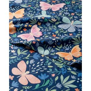 CGK Unlimited Kids Butterfly Meadow Twin 3 Piece Sheet Set - Boys, Girls, Teens, Toddler - Easy Fit Deep Pockets - Soft, Cooling & Breathable Sheets - Cozy, Fade and Wrinkle Free - Machine Washable