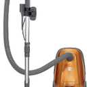Kenmore 81214 200 Series Pet Friendly Lightweight Bagged Canister Vacuum with HEPA, 2 Motor System, and 3 Cleaning Tools-Orange