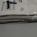 100% Blackout Shield Linen Blackout Curtains for Bedroom 96 Inches Long, Back Tab/Rod Pocket Living Room Drapes, Thermal Insulated Blackout Curtains 2 Panels Set, 50" W x 96" L,Cream