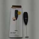 Chefman Handheld Electric Milk Frother Create Foam for Coffee, Cappuccinos, & Lattes, Mix Matcha & Protein Powder, Cordless & Compact, Stainless Steel Wand, Battery Operated