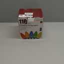 Minetom C9 Christmas Lights Outdoor, 85FT 110LED String Lights with 8 Lighting Mode, Waterproof Connectable UL Certified Pure White C9 Christmas Decorations for Indoor Outdoor Patio Roofline Decor