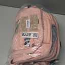 Coowoz Large Travel Backpack For Women Men, Carry On Backpack,Hiking Backpack Waterproof Outdoor Sports Rucksack Casual Daypack Expandable Heavy Duty Extra Large Backpack Pink Expansion (45L)