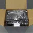 EUDELE Adhesive Shower Caddy, 5 Pack Rustproof Stainless Steel Bath Organizers With Large Capacity, No Drilling Shelves for Bathroom Storage & Home Decor (Black)