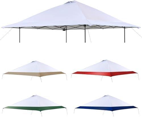Replacement Cover Compatible with Coleman Oasis 13' x 13' Model:1606532, 2156426, 2156428 2157498, 2622040,Compatible with Core Equipment #40155,#40363,#40325,Canopy Cover ONLY, (White)
