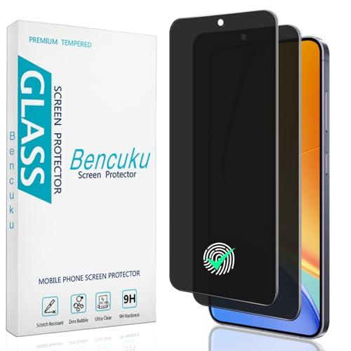 Bencuku (2 Pack) Privacy Screen Protector for Samsung Galaxy S26 Ultra Anti Spy Private Tempered Glass, Support Fingerprint Unlock, Anti Scratch, Bubble Free