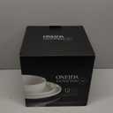 Oneida White 24 Seven Piece Dinnerware Set, 12 Count, Dorm Necessities, Dorm Essentials