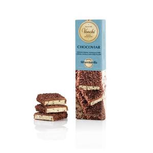 Venchi Chocolate stick: Chocoviar Stracciatella Soft Bar, 7.05 oz - Perfect for Milk Chocolate Lovers - Gluten Free (EXP 03/27/27)