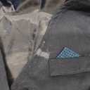 DISAUR Baby Boy Clothes Toddler Boy Outfits 4PCS Gentleman Dress Romper/Vest/Pants/Bow Tie Cotton Suit Sets (6-9 Months, Navy Blue)