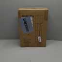 Floor Lamp with Shelves, Modern Square Standing Lamp with 3 Color Temperature Bulb, Corner Display Bookshelf Lamp for Living Room, Bedroom and Office (Brown)