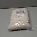 H.VERSAILTEX Armless Accent Chair Covers Thick Velvet Armless Chair Slipcovers High Stretch Chair Covers for Living Room Hotel Machine Washable Furniture Protector with Elastic Bottom, Ivory