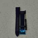 BINLUN Nylon Silicone Watch Bands 22mm Quick Release Canvas Rubber Hybrid Watch Strap Replacement Watchband for Men Women 9 Colors Silver/Black Buckle (Dark Blue-Silver)