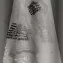 Suwimut Set of 2 Resin Christmas Trees, Tabletop White Christmas Tree Figurine Holiday Party Home Table Decorations, Desk Centerpieces for Christmas Decor