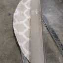 Livabliss Hapsburg Moroccan Shag Area Rug, 6'7" Round, Beige