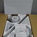 Black Ceiling Fans with Lights - 46" Flush Mount Ceiling Fan with Remote and 5 Reversible Blades, 3CCT Dimmable, 6 Wind Speeds&2H Timer, Indoor Low Profile Fan Light Fixture for Modern Bedroom