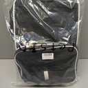 Petskd Top and Side Expandable Pet Carrier 18x11x11 Inches Delta United Airline Approved, Soft-Sided Carrier for Small Cats and Dogs with Locking Safety Zippers and Anti-Scratch Mesh(Black)