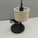 Candle Warmer Lamp with Timer, Dimmable Candle Wax Warmer Candle Lamp Warmer with 2 Bulbs, House Warming Gifts Christmas Gifts for Women Bedroom Home Decor (Linen-Upgraded)