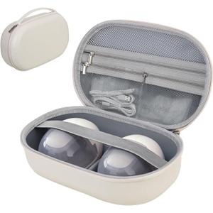 Wearable Breast Pump Bag, Carrying Case Compatible with Eufy Breast Pump, Portable Breast Pump Storage Bag for Momcozy Willow Medela and Most Breast Pumps, Hold 2 Pumps, Ideal for Going Out and Travel