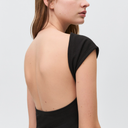Black Top With Open Back S