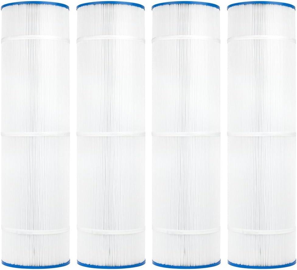 Doheny's PCC105-PAK4 Pool Spa Filter | Replacement Filters for Pentair Clean & Clear Plus 420 | Replaces Pleatco PCC105, Pleatco PCC105-PAK4, Unicel C-7471, Filbur FC-1977 | 4 Filters