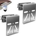 Gutter Mount for Eufy Eolocam S340/E30, Stainless Steel Security Camera Bracket (Silvery 2)