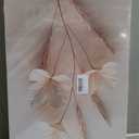 UZXTFQU 3Pcs Neutral Beige Floral Botanical Canvas Wall Art 16x24in