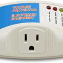BSEED Surge Protector Home Appliance,Single Outlet Power Voltage Protector,Voltage Brownout Outlet Surge Refrigerator 1440 Watts,Voltage Brownout Plug Outlet, 1875W, 120V, 15A(1 Pack)