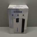 Dehumidifier, Dehumidifiers for Home,98 OZ Water Tank, (1000 sq.ft) Quiet Dehumidifier for Basement Bathroom Bedroom with Humidity Display, Auto Shut Off, Relaxing 7 Color Ambient Light (Gray) 