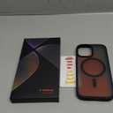 TORRAS Magnetic Shockproof for iPhone 17 case with Camera Control, [12FT Military Grade Drop Protection][Fit for MagSafe], Slim Translucent Anti-Fingerprint & Soft Touch Case for iPhone 17, Black