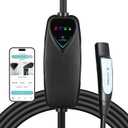Lectron Level 2 Tesla Charger (WiFi Version) - 240V, 40 Amp, NEMA 14-50 Plug, 16 ft Extension Cord - Portable Electric Car Charger for Tesla - Compatible with All Tesla Models 3/Y/S/X