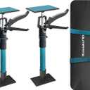 Adjustable Support Pole, Cabinet Jacks for Installing Cabinets, Telescoping Support Poles Range from 13.8'' to 24.6'' Third Hand Tool for Installation, 132 LB Capacity, 2 Packs