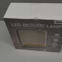 WILIT Bedside Lamp with Qi Wireless Charger, A13 Table lamp 3 Step Dimmable Touch Control Desk Lamp for for Living Room, Bedroom, Kids Room.