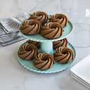 Nordic Ware Dessert Stand with Lid, Sea Glass (10-inch diameter)