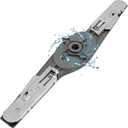 IWIWE W10837249 Upgraded Lower Spray Arm Replacement for Whirlpool Dishwashers | Fits WDT750SAHZ0 WDTA50SAHZ0 WDT970SAHZ0 | Replaces W10629546 AP5988717 PS11727921 W10838302 4363314