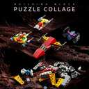 RiceBlock 14 in 1 Space Wars Building Toys for Boys, Space Exploration Shuttle Model Building Kits, STEM Engineering Gift for Kids