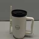 Sip N Snack Dual Compartment Stainless Steel Water Bottle  Triple Insulated, 24 Hours Cold/Hot, Leak-Proof, 2 Ways to Sip  Perfect for Drinks & Snacks On-the-Go (Ivory/Black)