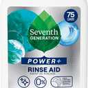 Seventh Generation Power+ Dishwasher Rinse Aid, Fragrance Free, 8 fl oz