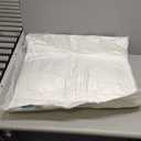 Oubonun 28 x 28 Throw Pillow Inserts, Firm and Fluffy Decorative Square Pillows for Couch Bed Sofa with Soft Cotton Cover White Cushion with Down Alternative Pack of 2