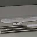 Rubber Squeegee Broom for Floors, 51.77" Long Handle Multi-Surface Magic Multifunction Broom, Pet Hair Remover Scraper for Laminate Carpets, Windows, Mirrors, Rugs, Hardwood, Tile Cleaning (X-Large)