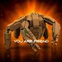 Rocky Building Set, Sci Fi Inspired Alien Figure, Creative Gift for Fans