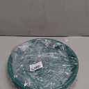 6 Pack of 10 inch Plant Saucer Blue, Heavy Duty Plastic Plant Saucer 10 inch Round, Flower Plant Saucers for Indoors, Plant Trays for Planter (Teal)
