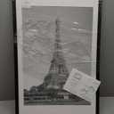 Hoikwo 13x19 Black Picture Frame, Display Pictures 11x17 with Mat or 13x19 Without Mat, 1 Pack 13 by 19 Frame for Wall Hanging (13x19 matted to 11x17, Black)