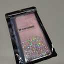 Compatible with Xiaomi Redmi Note 12 4G Case Glitter Clear Green, Phone for Redmi Note 12 4G Case Silicone Transparent Soft TPU Women Girls Shockproof Protective Slim Cover (Pink)