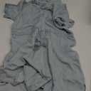 luvamia Women Casual Denim Dress Short Sleeve Tie Waist Classic Jean Shirt Dress (Medium, Mist Blue)